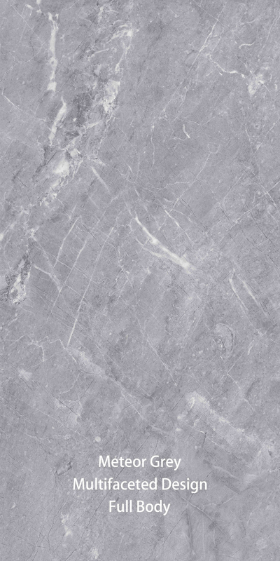 600X1200mm 현대 석 모방 실내/외실용 회색 가시화 된 포르셀라인 타일